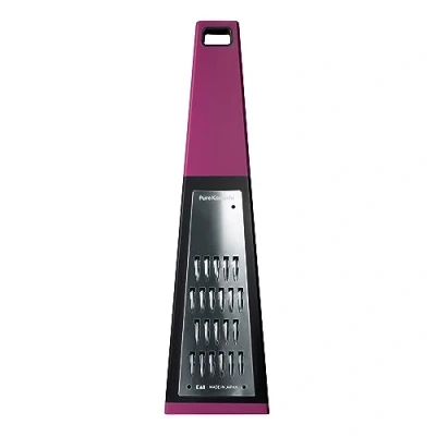 Image of KAI Pure Komachi Julienne Slicer with Protective Sheath PG0003, Stainless Steel, Pink, 10.5&quot; x 2.75&quot; .90&quot;