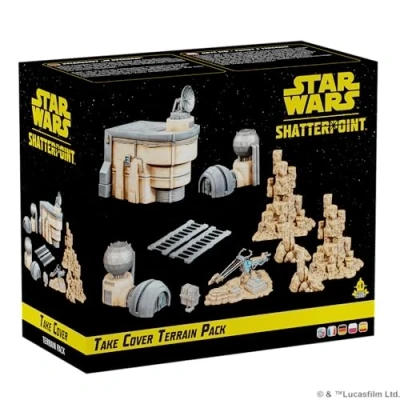 Image of Atomic Mass Games Star Wars Shatterpoint: Ground Cover Terrain Pack Tabletop Miniatures Game Strategy Ages 14+ 2 Players 90 Minutes Playing Time