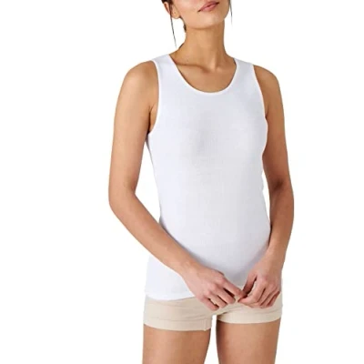 Image of Damart Sleeveless Vest, White, XL