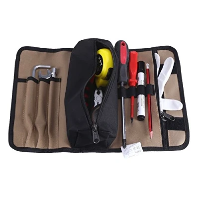 Image of Portable Roll Up Tool Bag 600D Oxford Fabric
