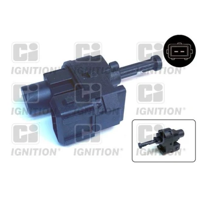 Image of C2S3680 Brake Light Switch QUINTON HAZELL XBLS116 2 pin connector CI FORD: FIESTA 5 Van, Transit Connect Mk1 Van