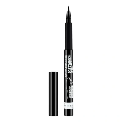 Image of Rimmel Scandal&#039;eyes Precision eyeliner Ultra precise felt tip Long Wear, no burr 001 Black 1.1ml, Liquid