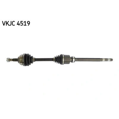 Image of 3273CY, 3273CZ, 3273TJ, 3273TK, 9683117980 Drive shaft SKF VKJC 4519 945, 383mm with bearing(s) CITROËN: C4 I Grand Picasso, Hatchback, Coupe