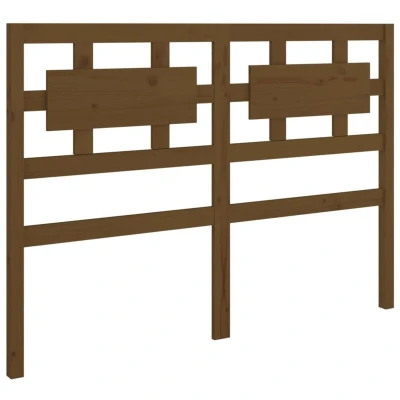 Image of vidaXL Bed Headboard Honey Brown 165.5x4x100 cm Solid Wood Pine