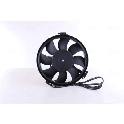 Image of 1551001 Cooling fan NISSENS 85547 280mm 12V without radiator shroud, resistor control unit VOLKSWAGEN: Passat B5 GP Saloon