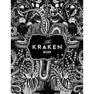 Image of Kracken Rum inspired Spiced Drink Alcohol Party Vintage Retro Man Cave Bar Pub Shed Novelty Gift Aluminium Metal Tin Wall Décor Sign
