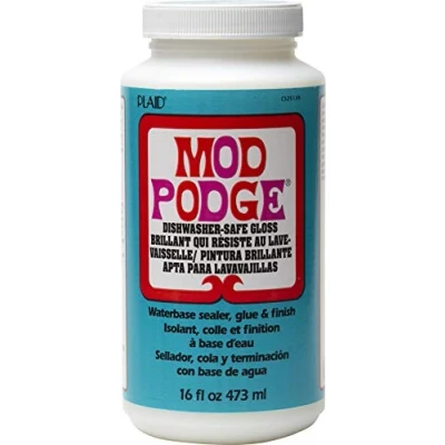 Image of Mod Podge 16 oz Dishwasher Safe Gloss, 6.8 x 6.2
