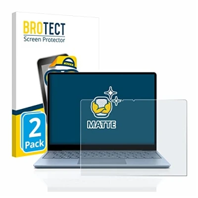 Image of brotect Screen Protector Anti Glare compatible with Microsoft Surface Laptop Go (2 Pack) Matte, Fingerprint Protection Film