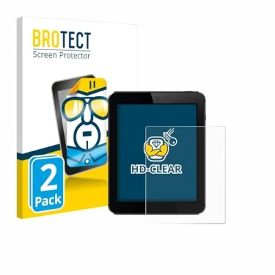 Image of brotect 7&quot; Screen Protector for Touchscreen PCs with 7.0 inch (17.8 cm) [154.8 mm x 87 mm, 16:9] (2 Pack) HD Clear Protection Film