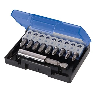 Image of Silverline 771034 Cr V Screwdriver Bit Set 10pce
