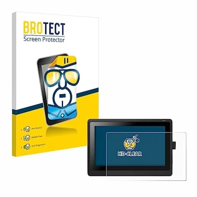 Image of brotect Screen Protector compatible with Wacom Cintiq 16 HD Clear Protection Film