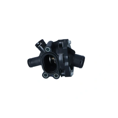 Image of 1371932, 2018382, 6M5G9K478AA, 6M5G9K478AB Engine thermostat NRF 725311 90C with gaskets housing FORD: S Max Mk1, MONDEO 4, Focus 2