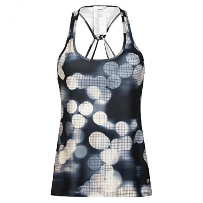 Image of Asics Twist Womens Blue Tank Top Size Medium