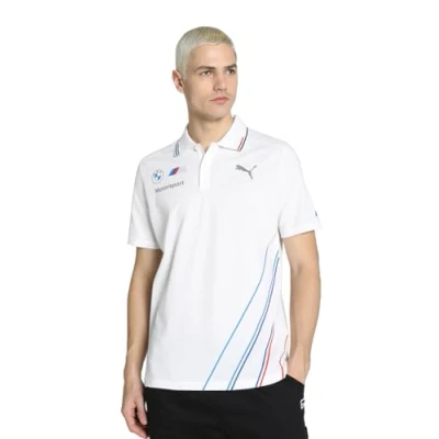 Image of BMW Motorsport Team Polo Mens White M