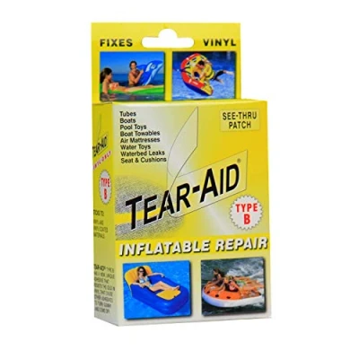 Image of Tear Aid Vinyl Inflatable Repair Kit, Yellow Box Type B