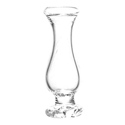 Image of Melody Jane Dolls House Miniature 1:12 Scale Ornament Accessory Glass Footed Flower Bud Vase