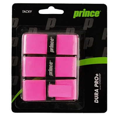 Image of Prince Overgrip Dura Pro Plus Set of 3 Grips, 3er, Pink, Standard