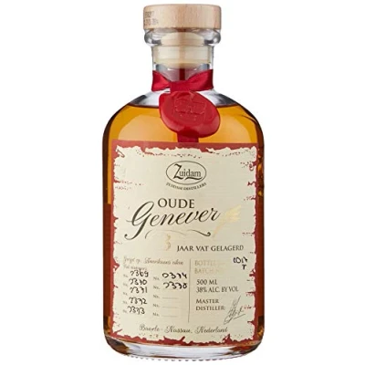 Image of Zuidam Oude Genever 3 Year Old Single Barrel Gin 50 cl