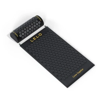 Image of LELO Relax Body Mat Acupressure for Relaxation, Anxiety Relief Items, and Pillow Set, Stress Gifts