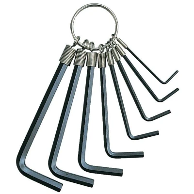 Image of Kennedy 1.5 6mm Hexagon Wrench Set on Ring (8 Piece)