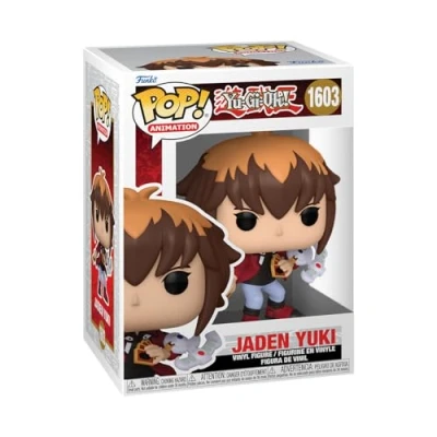 Image of Funko POP! Animation: Yu Gi Oh! Jaden Yuki Collectable Vinyl Figure Gift Idea Official Merchandise Toys for Kids &amp; Adults Anime Fans Model Collectors and Display