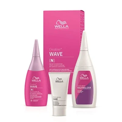 Image of Wella Creatine+ Wave (N) Hair Kit, 0.23 kg