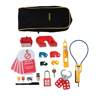 Image of Martindale LOKKITPRO Ultimate Lock Out Kit, Red/Green/Blue/Yellow/Black