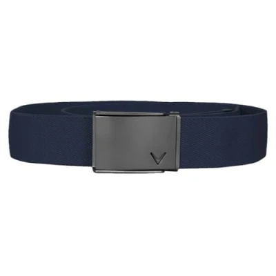 Image of Callaway Golf Unisex Cut To Fit Webbed Belt Peacoat One Size