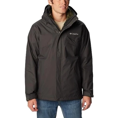Image of Columbia Men&#039;s Bugaboo Fleece Interchange Jacket, 3 In 1 Winter Coat, Shark, Size M