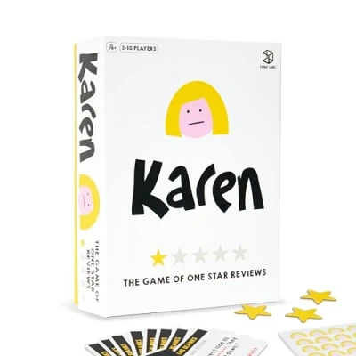 Image of Karen Board Game: The Hilarious Game Based on Real One Star Reviews For Teens Age 14+ and Adults.