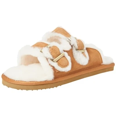 Image of ARA Women&#039;s Cosy Slipper, Cognac, 5 UK
