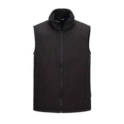 Image of Portwest Print and Promo Softshell Gilet (2L), Black, 5XL, Regular