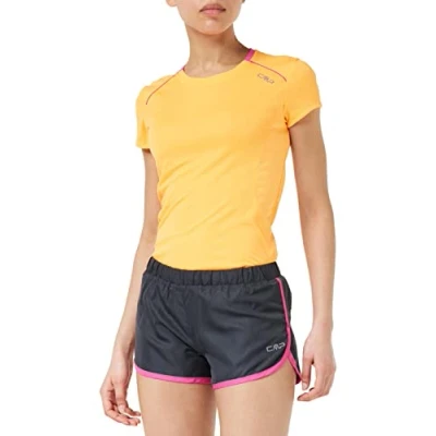 Image of CMP Unlimitech Shorts with Dry Function, Women&#039;s Short Trousers, womens, 3C89676T, Antracite/Bouganville, D46