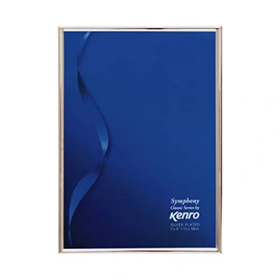 Image of Kenro Silver Plated Photo Frame 8x10 Inch / 20x25cm Symphony Classic Series SY2025