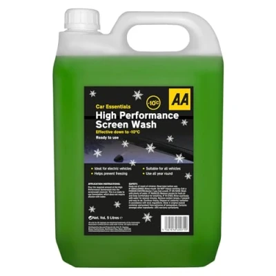 Image of AA Winter High Performance Screenwash 5L Effective down to 10C, Suitable for Electric Cars