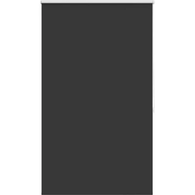 Image of vidaXL Roller Blind Blackout 120 x 175 cm Black
