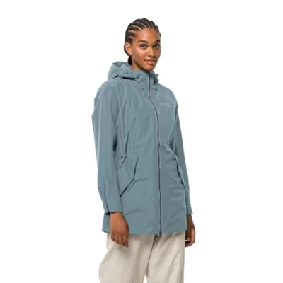 Image of Jack Wolfskin Women&#039;s Dakar W Parka, Citadel, S, S