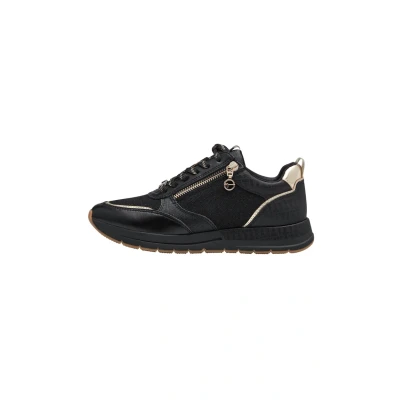 Image of Tamaris Women&#039; 1 23732 41 Sneaker, Black (Black Comb), 3.5 UK