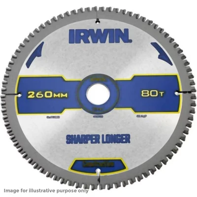 Image of Irwin General Purpose Table &amp; Mitre Saw Blade 250 x 30mm 60T ATB