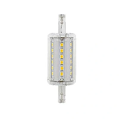 Image of R7S LED Bulb Dimmable 78mm 7W Replace Halogenlampe 230V 240V 120V 110V AC 85 265V for floodlight Warm White