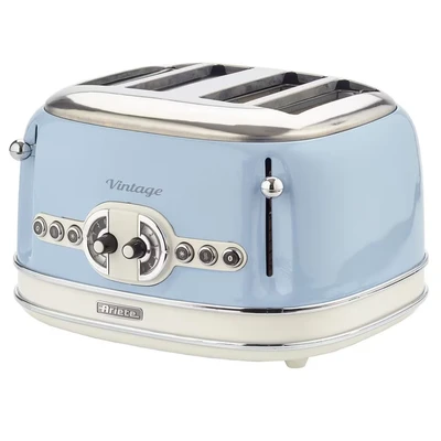 Image of ARIETE Vintage 156 4 Slice Toaster Blue