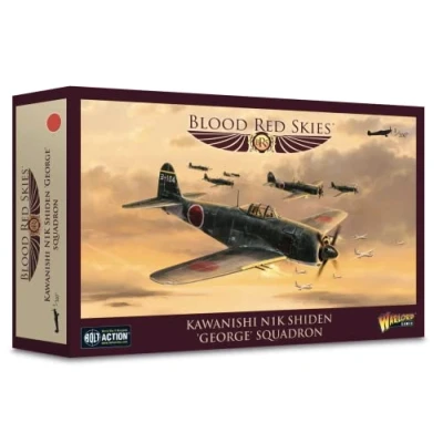 Image of Warlord Games, Blood Red Skies Kawanishi N1K2 Shiden kai &#039;George&#039; Squadron