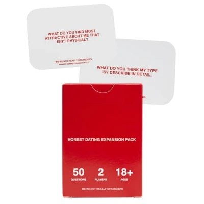 Image of WE&#039;RE NOT REALLY STRANGERS Card Game Honest Dating Expansion Pack (50 Cards and Wildcards)