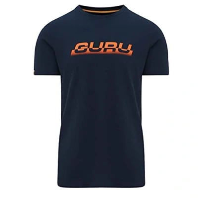 Image of Guru Intersect t shirt Navy XL Fishing