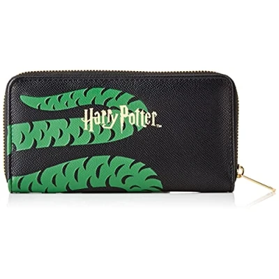 Image of Warner Harry Potter Slytherin Zip Around Wallet