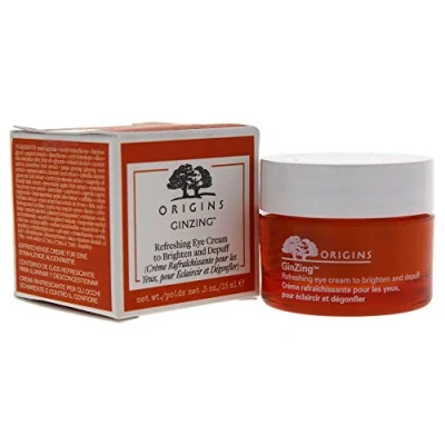 Image of Origins GinZing Refreshing Eye Cream To Brighten and Depuff For Unisex 0.5 oz
