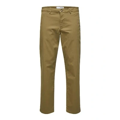 Image of SELETED HOMME Men&#039;s Slhstraight New Miles 196 Flex Pants W N Chino, Ermine, 36 W/32 L