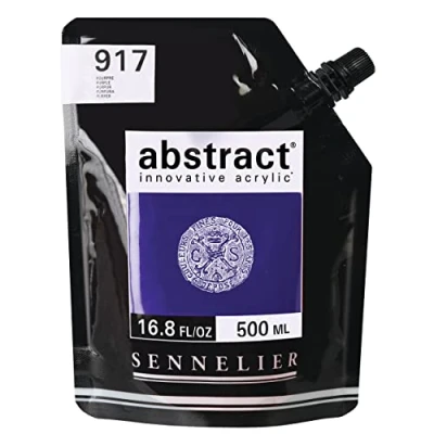 Image of Sennelier Abstract Acrylic 500ml Pouch, Purple, (10 121521 917)