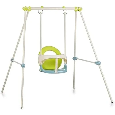 Image of SMOBY Portique métal 1er âge Baby Swing Hauteur 120 cm Arceau de sécurité