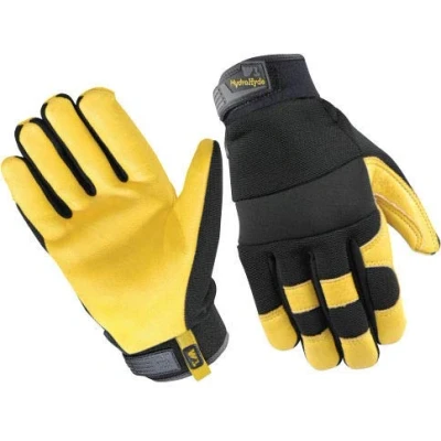 Image of WELLS LAMONT Hydrahyde Leather Work Gloves M Size, 3